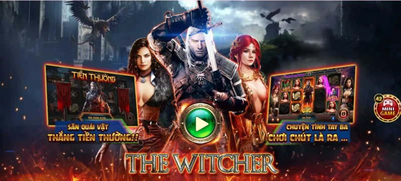 The Witcher Wild Hunt Go88 tựa game nổ hũ siêu hấp dẫn