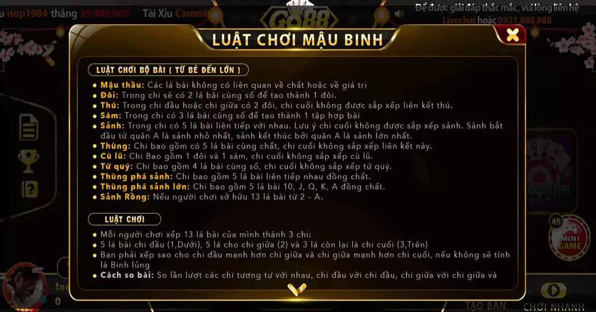 Vì sao mậu binh Go 88 lại được nhiều người tham gia chơi?