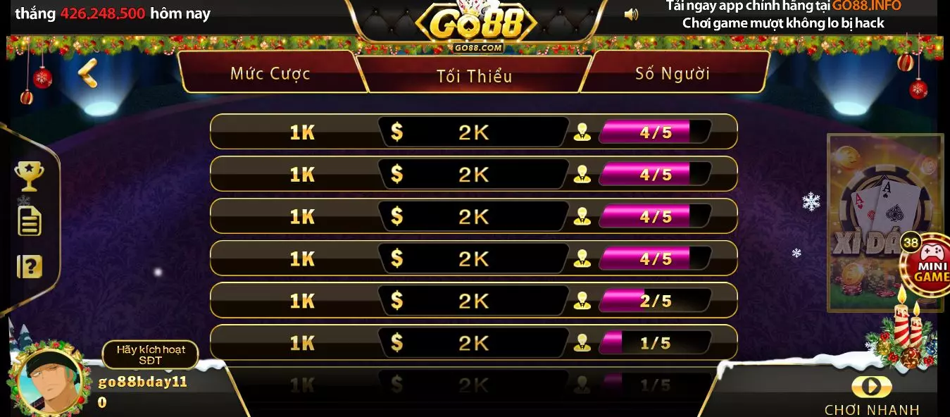 Go88 địa chỉ chơi game hấp dẫn