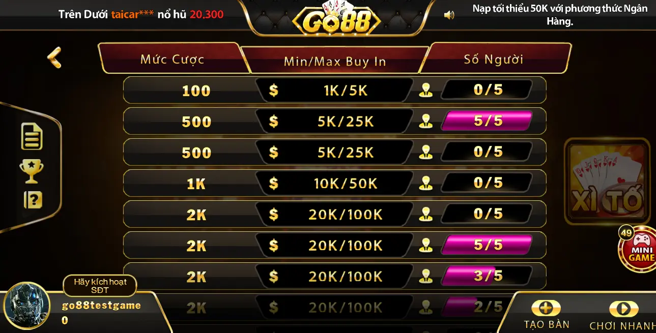 Go88 cổng game uy tín hiện nay