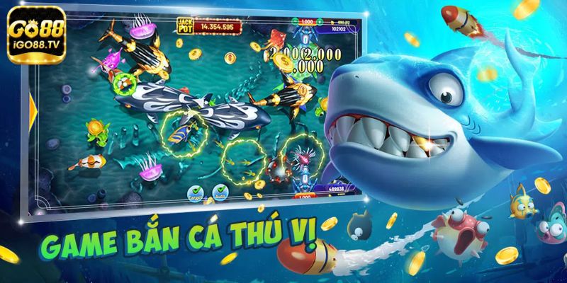 Giao diện game Bắn Cá Rồng GO88 online